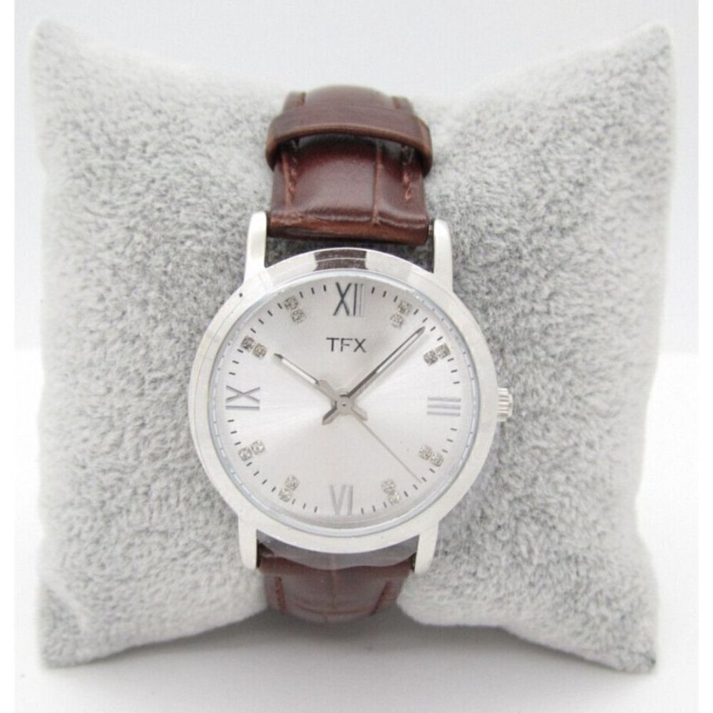 Women TFX by Bulova‎ Quartz WR Analog 32mm Dial Causal Round Watch (F655)